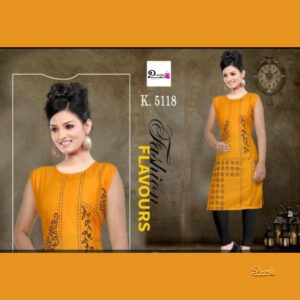 Basic Collection Printed Kurti Abstract Pattern