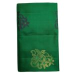 Pure Kanchipuram Green Soft Silk Saree | Silk Mark Certified
