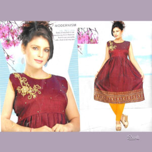 Ethnic | Womens A-Line Tops | Floral Embroidery | XL Size