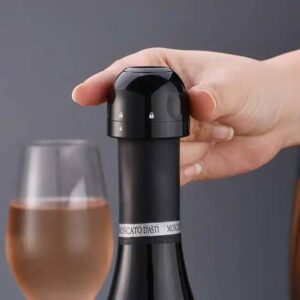 Mini Champagne Stopper Wine Bottle Stopper, Keeps Fresh
